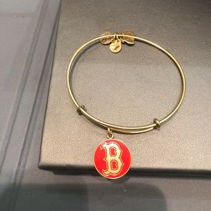 Alex and Ani Boston Red Sox Gold tone Bangle